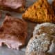 Rose chai spiced cookie bars go well with pumpkin spiced treats.