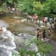 Sliding Rock (Great Place for Slippin' and Slidin') Near Brevard and Asheville, North Carolina
