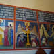 On wall of chapel at St. Basil the Great church 