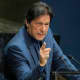 The prime minister of Pakistan, Imran Khan
