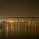 Coronado Bay Bridge at Dusk