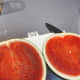Sweet red and juicy watermelon.