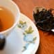 I thought this tea would be as dark as the leaves but that wasn't the case.