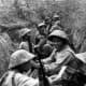 Vietminh in the trenches at Dien Bien Phu May 1954.