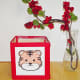 Cute Tiger Square Box Lantern