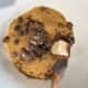 Combine dark chocolate chunks, butter, sugar, cocoa powder, semi-sweet chocolate chips, espresso morsels, and turbinado sugar in a medium-sized mixing bowl. Microwave for 1 to 2 minutes.
