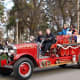 We love the old-fashioned fire engines in the Bend Christmas Parade (c) Stephanie Hicks
