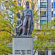Burke and Wills monument in Melbourne, Australia