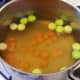 Carrots and leek are added to game stock