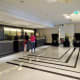 The lobby and reception area.