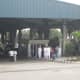 Pilgrims need to alight from their vehicles here for security check up.
