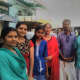 We love temple trips. My family photo taken from Tirupati.
