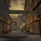 Steampunk Village in the Virtual Reality Chat Software Active Worlds