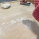 Prepare a lightly floured board.