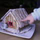 Drizzled icing for the roof.