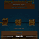 Coins and keys used to open monster chests