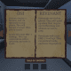 The oni and revenant pages of the journal.