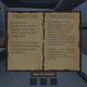 The phantom and wendigo pages of the journal.