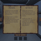 The mare and spirit pages of the journal.