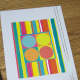 Add shiny tape used for nail art. Looks good on cards too.