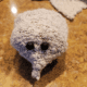 Add two beads or buttons for eyes.