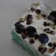 The toppings bring everything together for this cake. You could cut up the berries if you don't like whole ones.