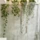 Hang plants from the ceiling around the shower. This will help bring nature into one of the most meditative spaces in your house.