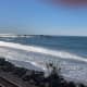 Ocean view from the bike trail.