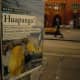 Hupango poster in the streets of Basel &copy; Deborah C Procter