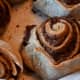 The cinnamon rolls hold their shape well. They're blissfully cinnamon-infused. You may have chunks of cinnamon that you need to remove.