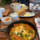 The breakfast.
