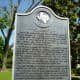 Texas Historical Commission Sign dedicated to Daniel Denton Cooley in Marmion Park