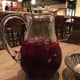 This pitcher of sangria allowed both of us to have over two full glasses. It was very delicious. 