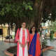 Under the Banyan Tree in the BheemaNaath Temple premises ....