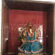 There is a very beautiful copper idol of Shree Ganesha in the entrance of the main shrine room ....