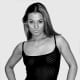 Another image of Melanie. Colour reproduction was not ideal after scanning, so I decided black and white was a better option for this image