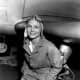 Bettie Gilles, first woman pilot to be "flight checked" and accepted by the Women's Auxiliary Ferrying Squadron (WAFS).