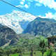 The glorious Rakaposhi mountain in Hunza Valley