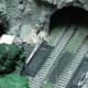 Entrance to tunnel in a scale model railway