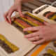 It's okay if parts of your dough break off. You can gently squash dough back together.