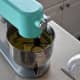I recommend using the splash guard when you have a lot of ingredients or if you're using flour.