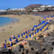 Playa Dorado - possibly the best beach within the resort of Playa Blanca