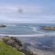 Waves sweeping in to Kilchiaran Bay