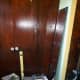 Mirror and tools ready for fitting the new mirrors.
