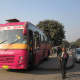 Bus ready for Delhi Tour