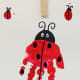 Hand Lady Bug