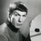 Mr. Spock (Leonard Nimoy), a being who based decisions on logic.