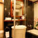 One of the suite's bathroom onboard Maharaja Express.