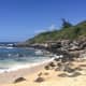 Ho'okipa: down on the south end of the beach are a bunch of rocks... kidding, those are honu, or Hawaiian green sea turtles! They come here to rest and soak up the sunshine every day. Make sure to give them plenty of space (at least 20ft or 6m).