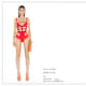 Max Azaria 2012 swimwear collection. Strap bandage swimsuit